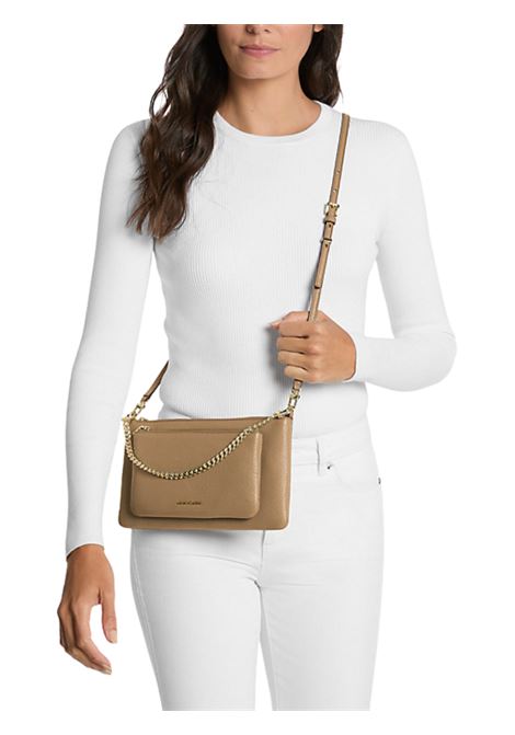 Borsa a tracolla Jet Set media in pelle martellata Michael Kors | 32F5GJ6C8L297